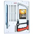 Magic Saw Universal Hand Saw Kit Toolbox of Multi Blades Set Works As Hacksaw Coping Bow Jab Rip Pruning Chain Handsaws A Cutter Suitable to Cut Wood PVC Pipes Glass