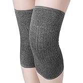 Soft Cashmere Knee Braces Winter Thermal Knee Warmers Sleeve Stretchy Knee Joint Brace Support Pads Leg Compression Sleeve