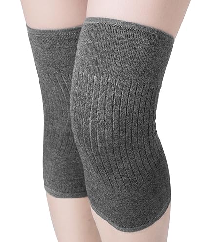 Xlwen 1 Paire Genouillère Hiver, Genouillères Chaudes, Elastique