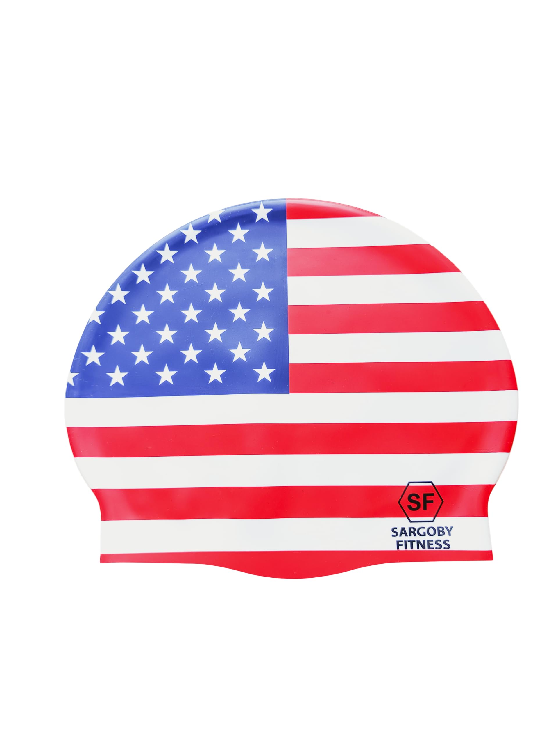 Sargoby Fitness UK Swim Cap Adult Standard-Size for Competitive or Recreational Swimmer Looking for more speed South Africa Rainbow Australia (USA)