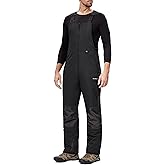 BenBoy Mens Snow Bibs Ski Pants Softshell Waterproof Insulated Ripstop Snowboarding Overalls Winter