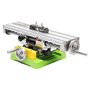 Lukcase Multifunction Worktable Milling Working Table Milling Machine Compound Drilling Slide Table For Bench Drill (Heavy-Sized)