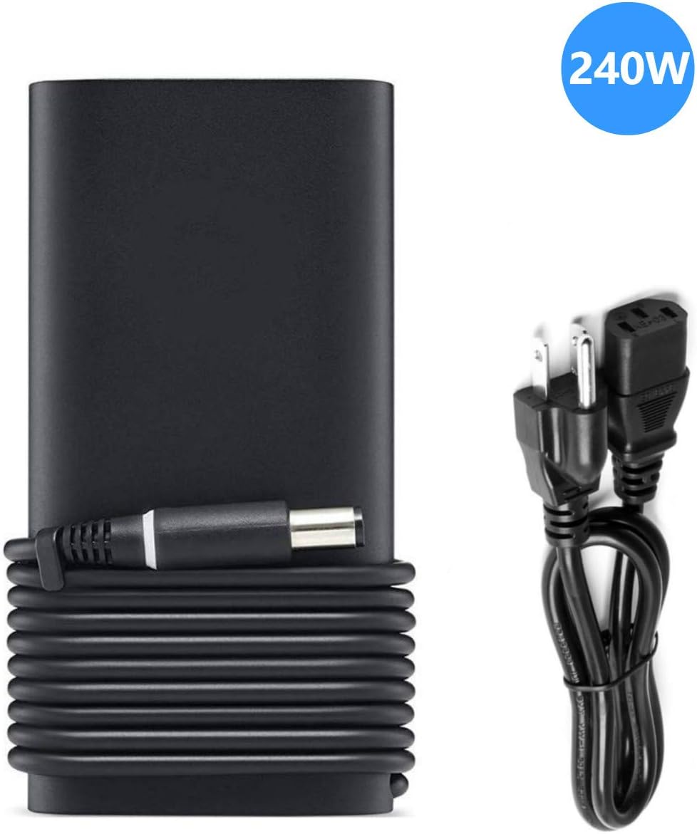 New Slim19.5V 12.3A 240W Ac Adapter for Alienware M15x M17x/M17x R2/M17x R3/M17x R4 M18X PA-9E J211H J938H Y044M Laptop Charger 7.45.0mm