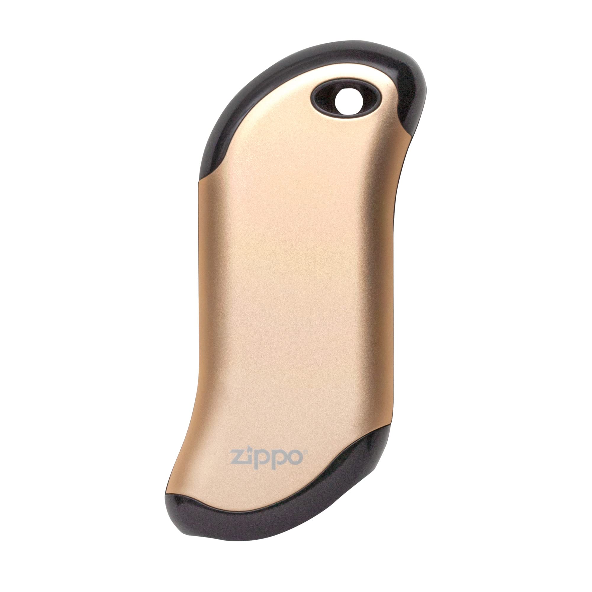 Zippo HeatBank 9s - Rechargeable Hand Warmer - 9 Hour Run Time - 3 Settings - For Indoor & Outdoor Use - Battery & Heat Indicator Light - One Size - Gold