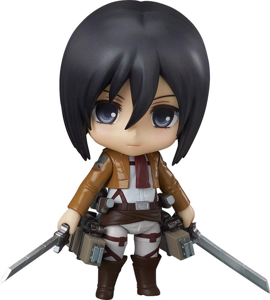 Nendoroid Attack on Titan Mikasa Ackerman Non-scale ABS & PVC Painted Action Figure Resale