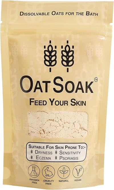 Bare Boutique OatSoak Itch Relief Colloidal Oats Bath Powder 100% Oatmeal