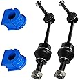 Front Sway Bar Link and Bushings Kit FITS 1998-2002 for Ford Crown Victoria for Lincoln Town Car for Mercury Grand Marquis, K8732 K8953 Front Suspension Stabilizer Bar Link & Bushings Kit- 4pc Set