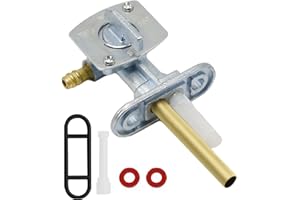 Hoypeyfiy Fuel Petcock Valve, Fuel Tank Switch Valve, Replacement for Kawasaki, Replacement for Suzuki, Replacement for Polar