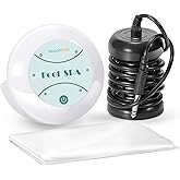 veicomtech Ionic Detox Foot Bath Machine, Foot Detox Mahine Ion Cleanse Machine for Home Use Beauty Club Salon, Regain Health & Vitality with 5 Liners (Tub Not Include)
