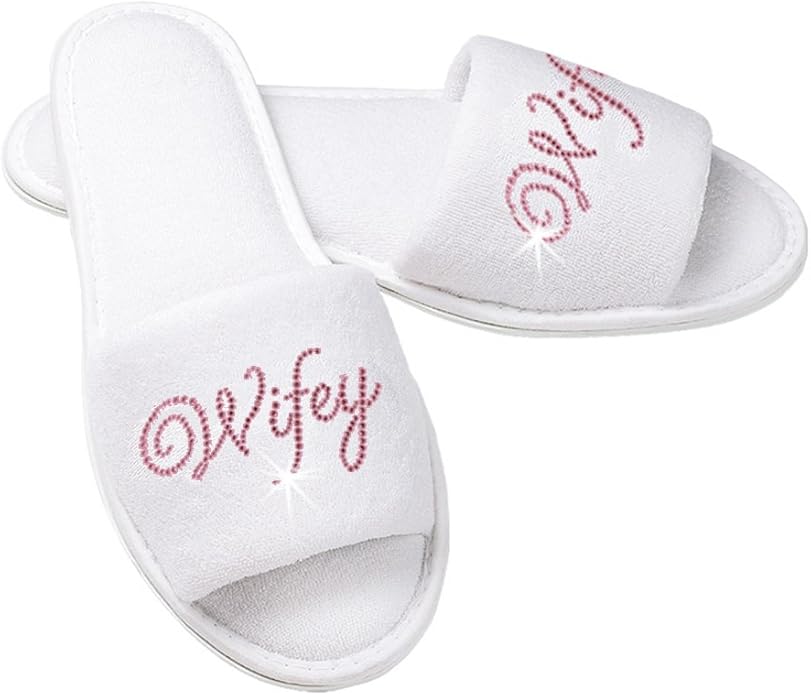 Bedazzled house slippers Clearance