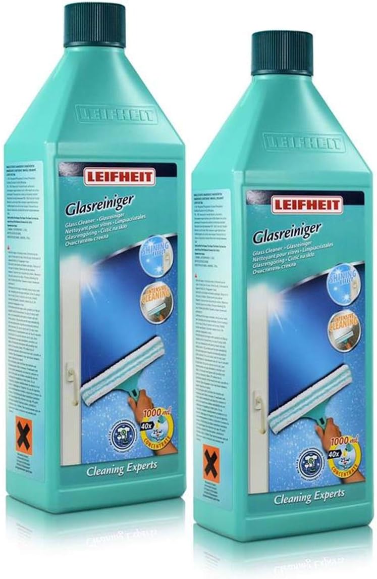 2x Leifheit Glasreiniger Cleaning Experts 1 L