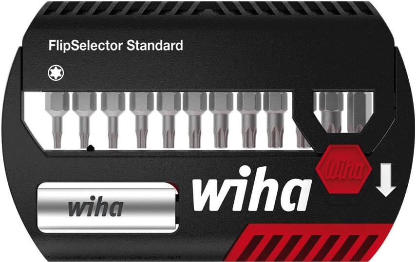 Wiha 7947-505 FlipSelector, Black, TORX 13-TLG, (39124), TORX 13-Piece