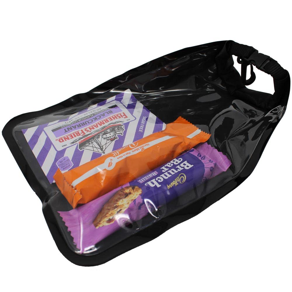 Survival Duck 1.5 Litre Small Waterproof Technology Dry Bag (Black)