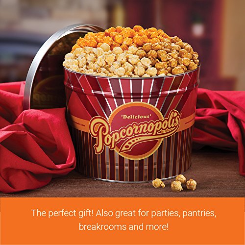 2 Popcornopolis+Gourmet+Popcorn+Gallon+Tin
