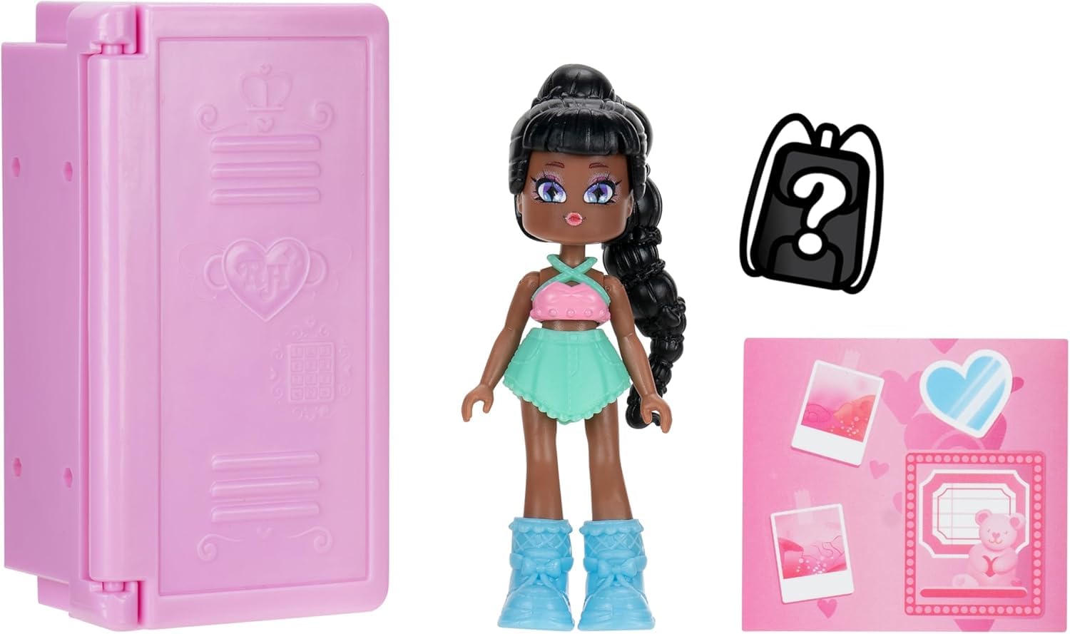LLAMAXY Royale High Surprise Locker Series 1 – Dolls with Mystery Backpacks & Virtual Code – Starlight Bow Ages 5+ (Water Fairy)
