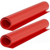 2 PCS 20" x 20" Insulated Rubber Mat 1000V &ndash; Electrical Safety Mat High Voltage Insulation Pad, Non-Slip Red Rubber Mat for Electrical Work, Industrial &amp; Workshop Use (2)