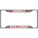 FANMATS NCAA Unisex-Adult Chrome Metal License Plate Frame
