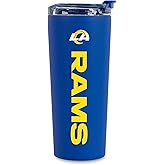 Rico Industries NFL Football 24oz Stainless Steel Tumbler with Lid and Dual Functioning Lid