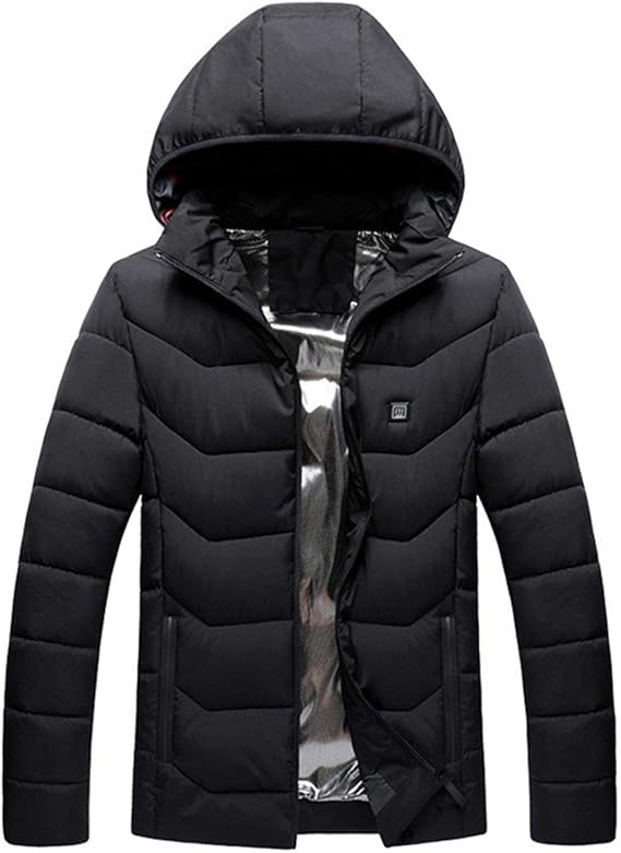 Amazon Lacyie 電熱ウェア ヒーターコート ダウンジャケット 電熱ジャケットダウン Usb加熱 3段温度調整 手洗い可能 登山 釣り 生理 冷え性 に対応 水洗いでき 男女兼用 コート ジャケット 通販