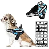 Dog Vest Harness and Patches Set, Animire in