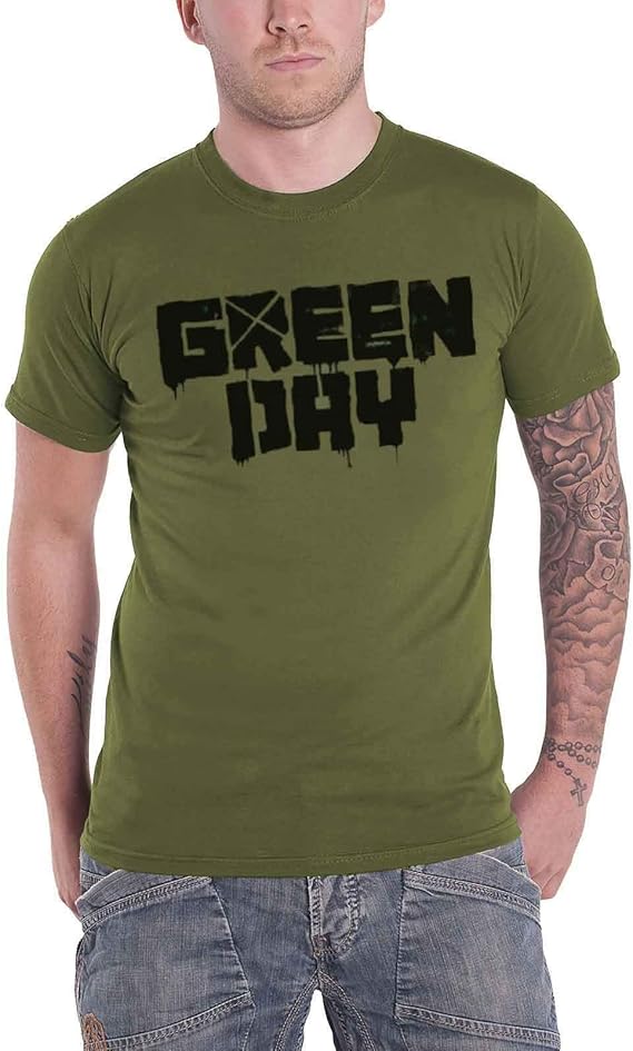 Green Day T Shirt Logo 21st Century Breakdown Band Logo Official Mens