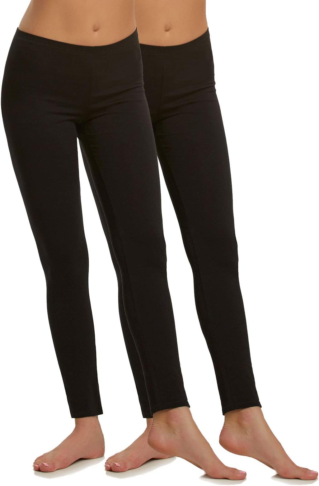 Felina Modal & Cotton Leggings - 2 Pack