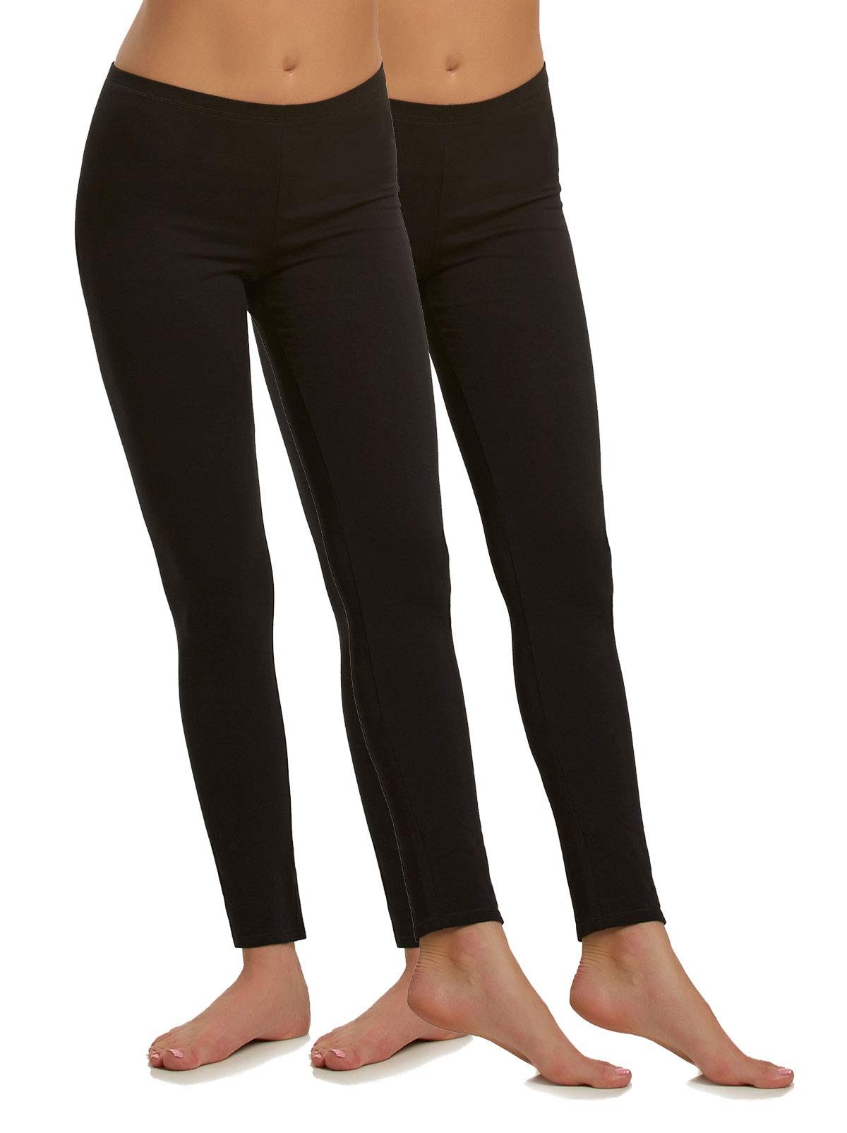 Felina Modal & Cotton Leggings - 2 Pack