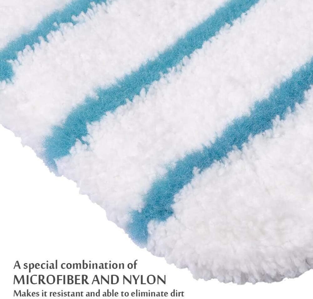 Panni Per Scopa A Vapore 3 Pezzi - In Microfibra, Lavabili, Triangolari, Per Pulizie Pavimenti - Foto 10