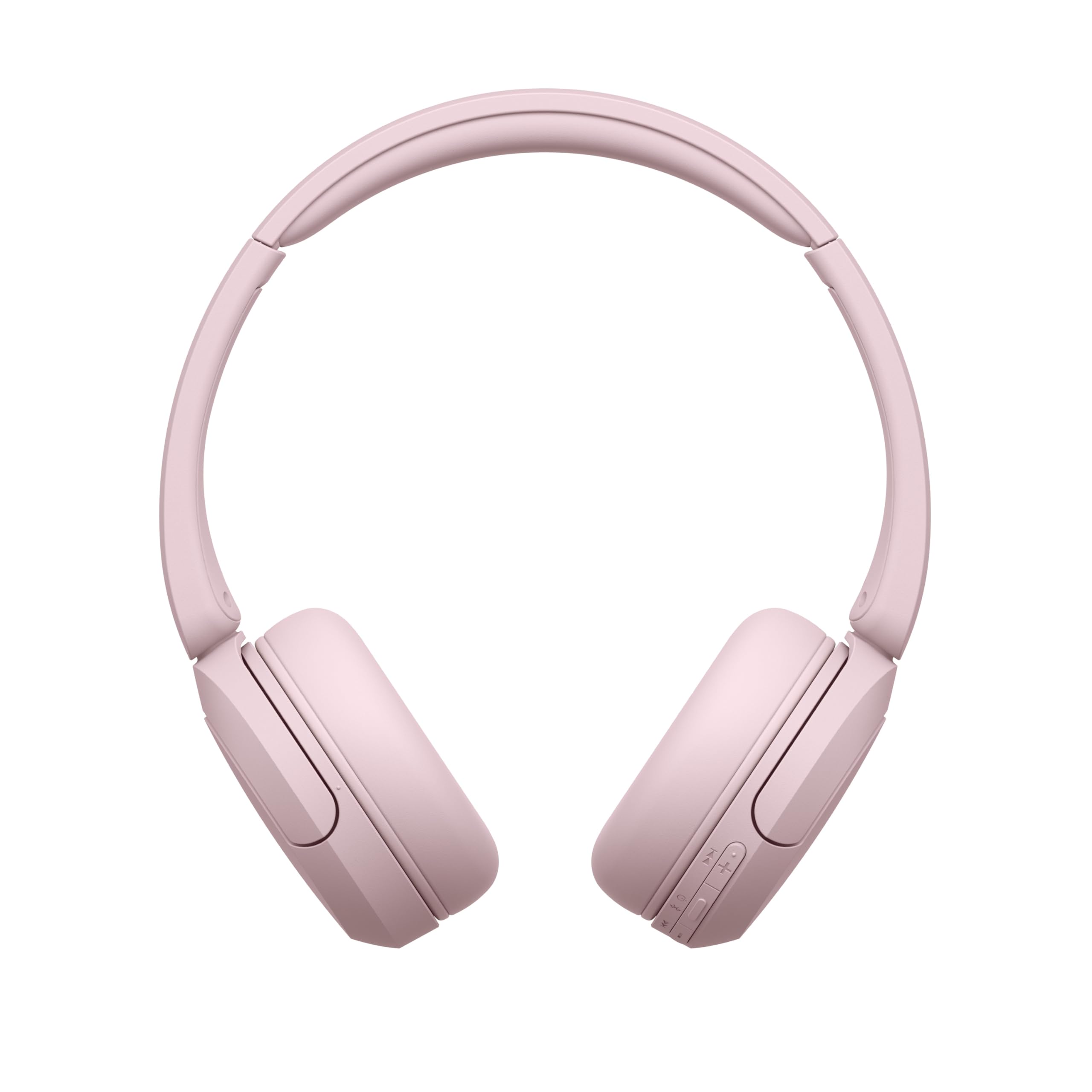 Sony WH-CH520 Auriculares inalámbricos Bluetooth On-Ear con micrófono y hasta 50 Horas de duración de la batería con Carga rápida, Color Rosa