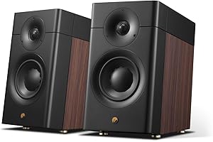 HiVi-Swans D3.1 MKII Passive Bookshelf Speakers, 6.5" 2-Way Home Speakers Pair - Needs Amplifier or Receiver to Operate