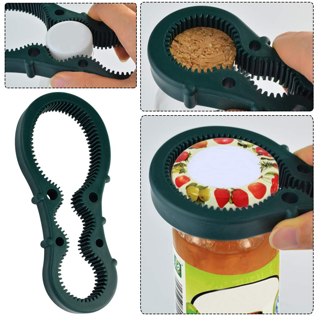 Poualss Electric Automatic Can Opener, Restaurant Can Opener, One-Touch Hands Free Can Opener for Kitchen Restaurant and Arthritic Safety