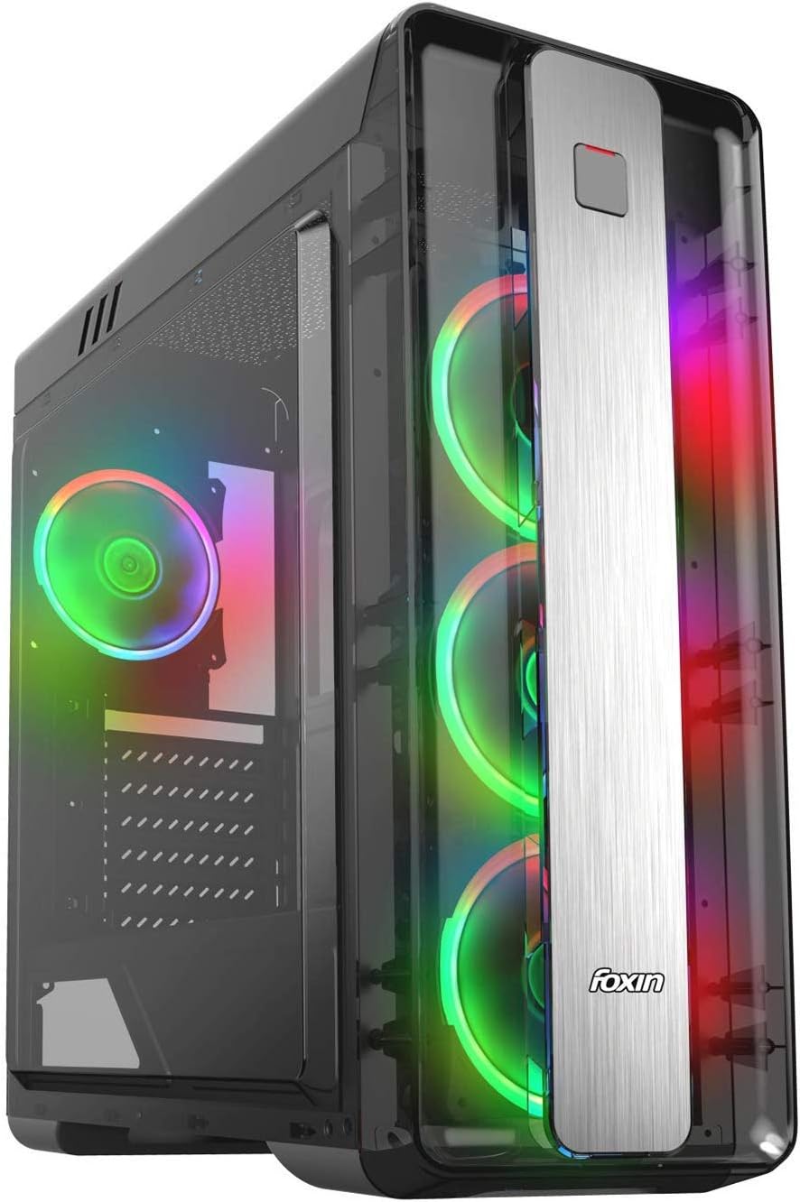 Dhagan Gaming PC Computer (Intel Core I5 9th Gen CPU / 8GB RAM / 120GB SSD&1TB HDD/Gaming Desktop Cabinet) Pre-Installed Windows 10(Trial) with PUBG & Call of Duty Android Version (4GB Graphic)