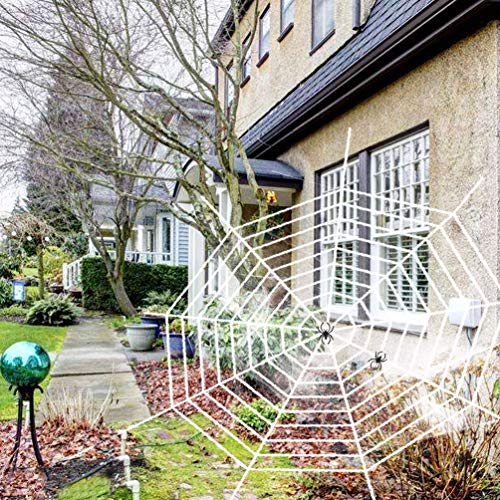 Dreampark Halloween Spider Web Halloween Outdoor Decoration 9 Ft