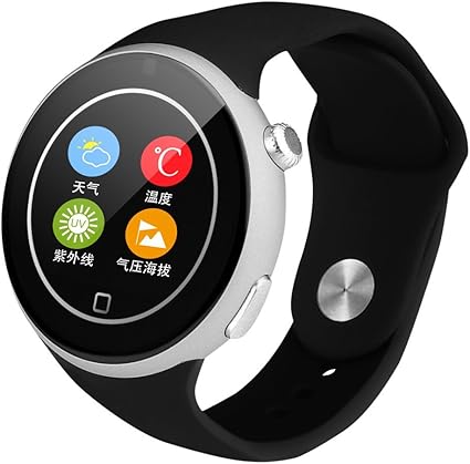 Aiwatch C5 Smartwatch Bluetooth, Compatible con iOS 7.0 Android ...