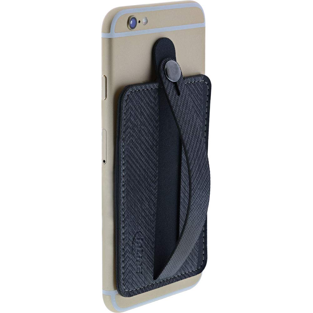InLine® Smartphone Credit Card Holder with Hand Strap Black