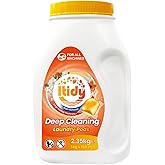 Deep Cleaning Laundry Detergent Pods, Concentrated Stain Removal Capsules with Citrus Scent, 168 Count, 14g Each