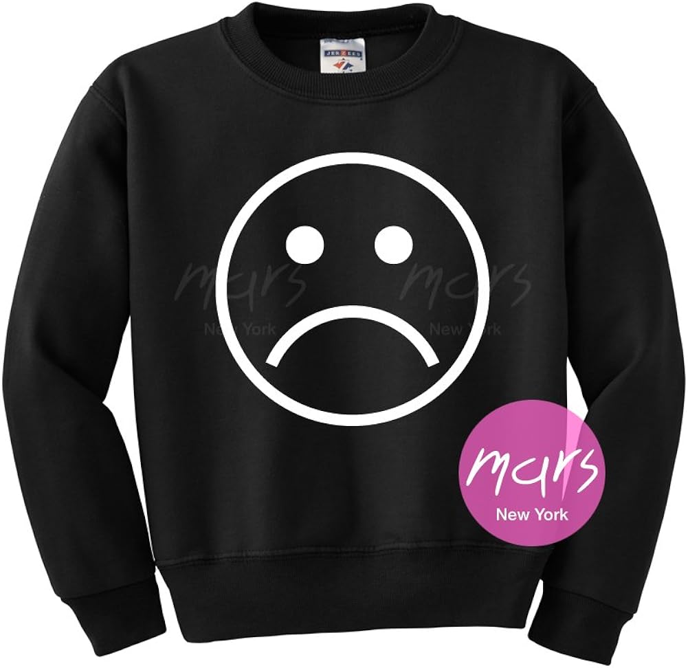 sad face sweatshirt