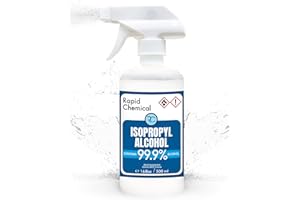 RAPID PROTECTANT 99% Isopropyl Alcohol Spray - USP Grade - Rubbing Alcohol Spray Bottle 99% (17 Fl Oz)