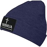 RQZWDQ Yeshua Jesus Christian Winter Beanie Hats Men Warm Knit Cuff Beanie Skull Caps for Adult Women