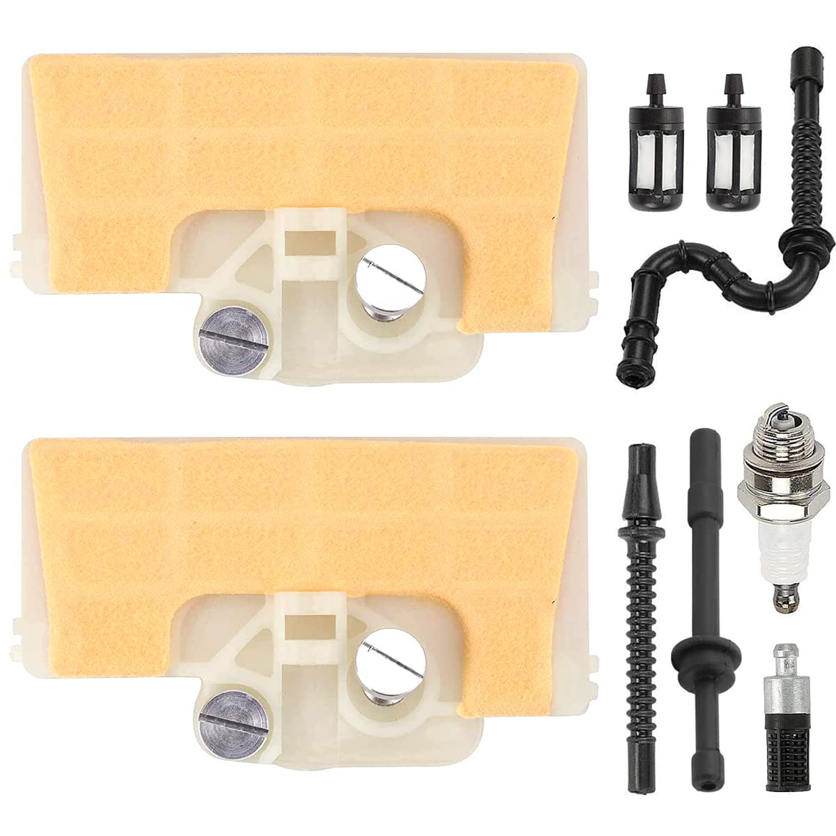 ZAMDOE Air Filter Air Cleaner Kit for STIHL 029 039 MS290 MS310 MS390 Chainsaw, with Fuel Filter Spark Plug Oil Filter Fuel Line