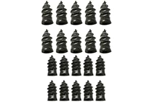 20 Pcs Professional Tire Repair Screw in Rubber Plug Nail Repair Kit Puncture Vacuum Self-Service Tire Puncture Nails