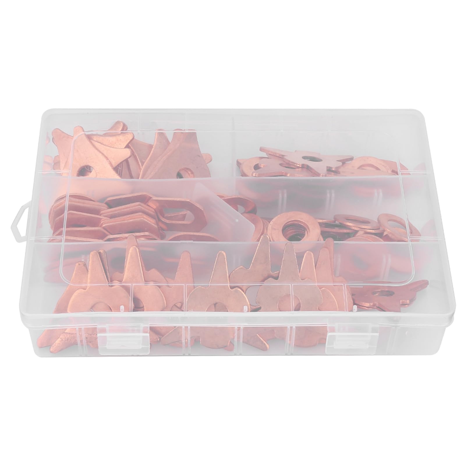 110pcs Dent Pulling Puller Rings Triangle OT Round Dent Puller Rings
