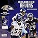 Turner Licensing Sport 2017 Baltimore Ravens Team Wall Calendar, 12