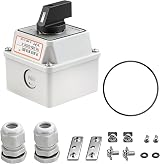 Heschen SZW26-20/D202.2D Rotary Cam Selector 3-Position 660V 20A view 4