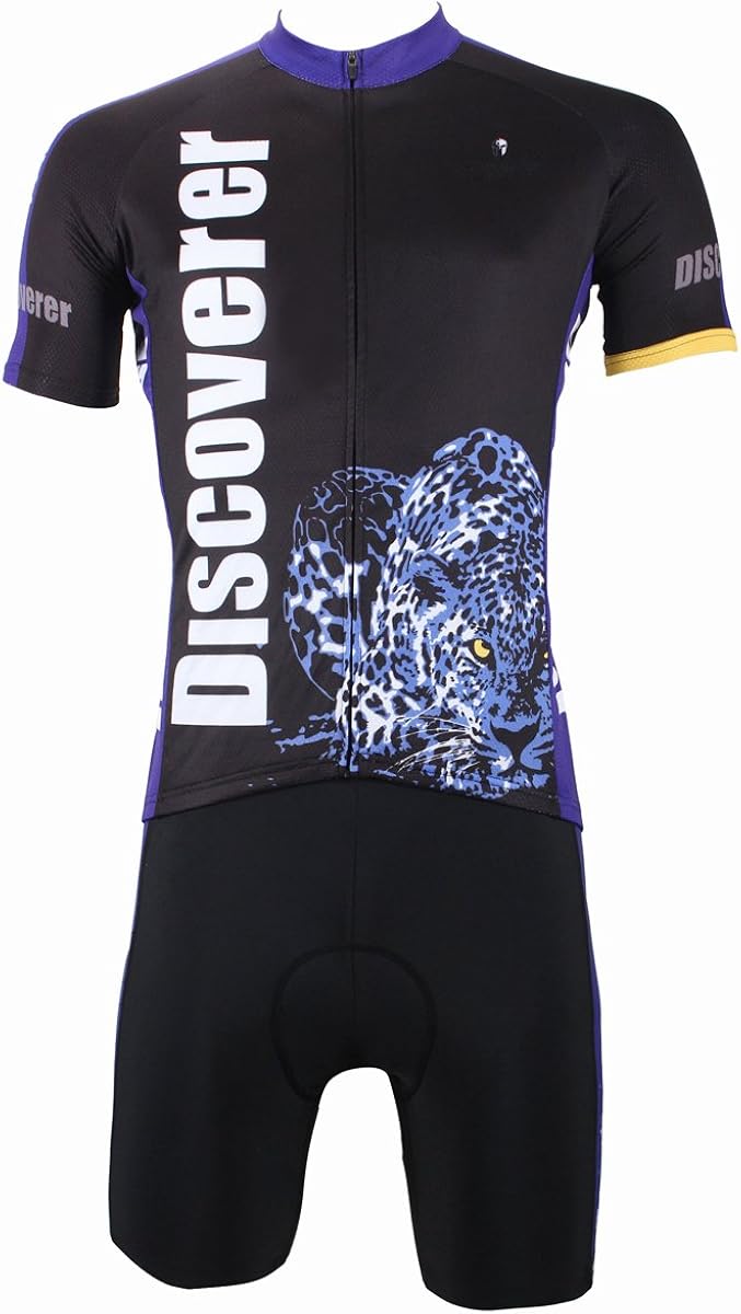 Cycling Jersey Full Zip Bike Apparel Set, Road Cycling Cycling