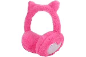 MEJORMEN Winter Ear Muffs For Kids - Cozy Plush Earmuffs Outdoor Furry Ear Warmers & Covers for Boys & Girls, Adults