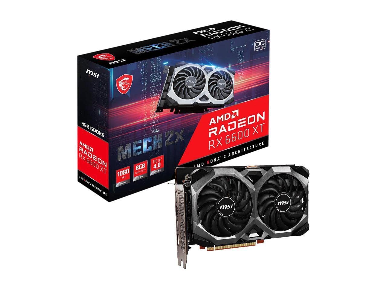 Mua MSI Gaming AMD Radeon RX 6600 XT 8GB GDDR6 128-bit HDMI/DP 2602 MHz ...