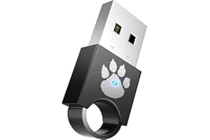 USB Bluetooth 4.0 Adapter Dongle for PC Laptop Computer Desktop Stereo Music, Skype Calls, Keyboard, Mouse, Support All Windo
