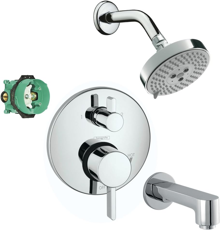 Hansgrohe KST042312745713PC Raindance S 120 Air 3Jet Showerhead Kit