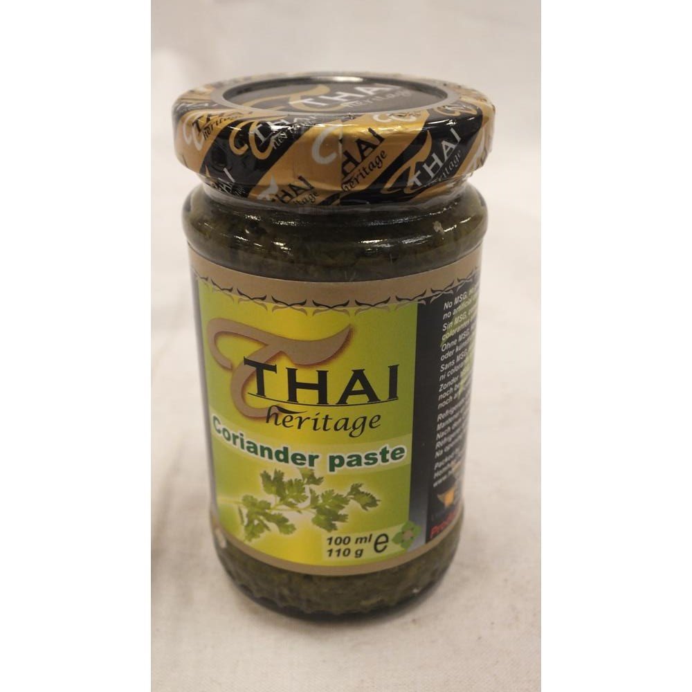 Thai Heritage Coriander Paste 100ml Glas (Koriander Paste) Amazon.de